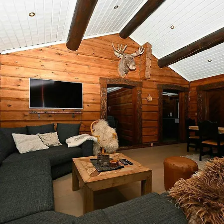Log With Hot Tub In Vakantiehuis Gaustablikk