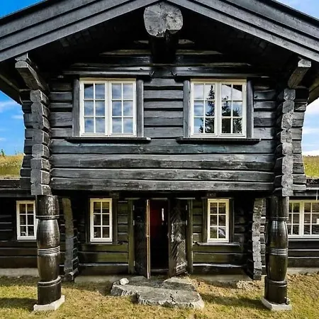 Vakantiehuis Log With Hot Tub In *